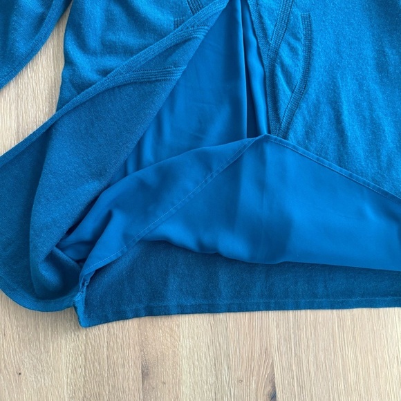 Soft Surroundings Sirena Sweater Women’s Wool Alpaca Split Back size Medium - Picture 4 of 12